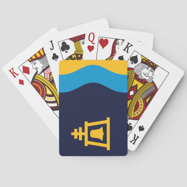 Flagge von Riverside (Kalifornien) Spielkarten (Rückseite)