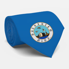 Flagge von Rochester (Minnesota) Krawatte