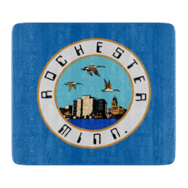 Flagge von Rochester (Minnesota) Schneidebrett