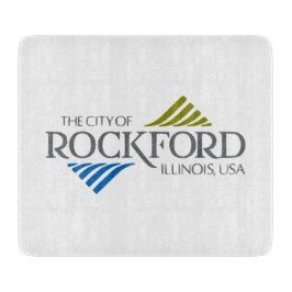 Flagge von Rockford (Illinois) Schneidebrett