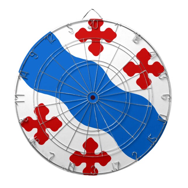 Flagge von Rockville (Maryland City) Dartscheibe (vorne)