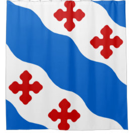 Flagge von Rockville (Maryland City) Duschvorhang