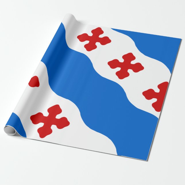 Flagge von Rockville (Maryland City) Geschenkpapier (Ungerollt)
