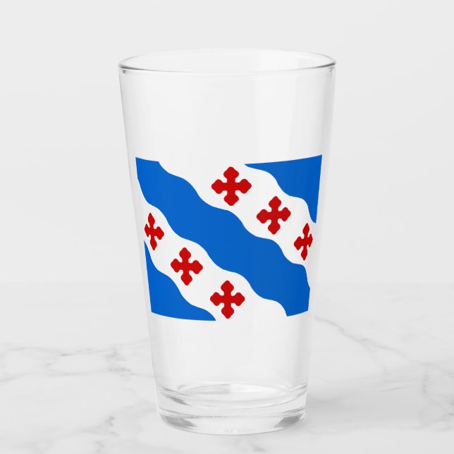 Flagge von Rockville (Maryland City) Glas (Vorderseite)