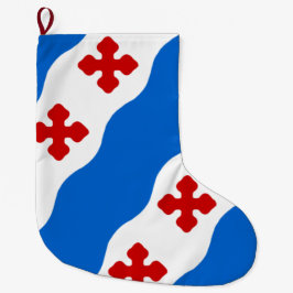 Flagge von Rockville (Maryland City) Großer Weihnachtsstrumpf