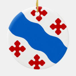 Flagge von Rockville (Maryland City) Keramik Ornament