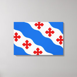 Flagge von Rockville (Maryland City) Leinwanddruck