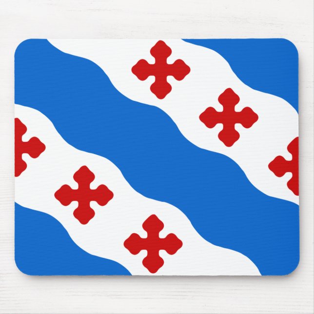 Flagge von Rockville (Maryland City) Mousepad (Vorne)