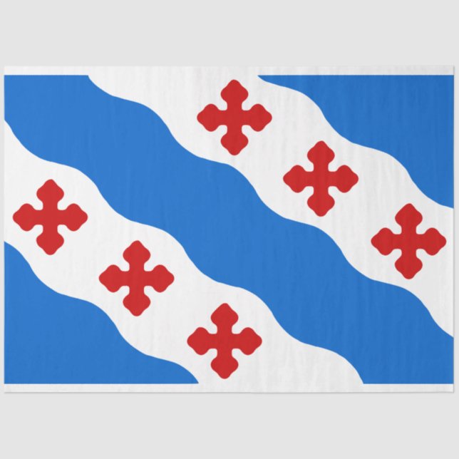 Flagge von Rockville (Maryland City) Seidenpapier (Vorderseite)