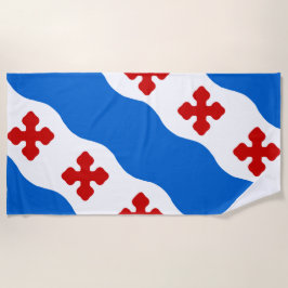 Flagge von Rockville (Maryland City) Strandtuch