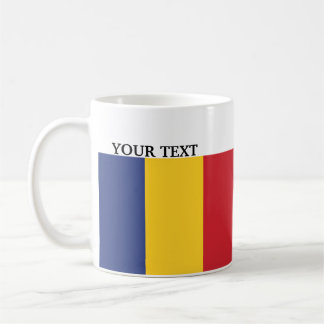 Flagge von Rumänien Kaffeetasse
