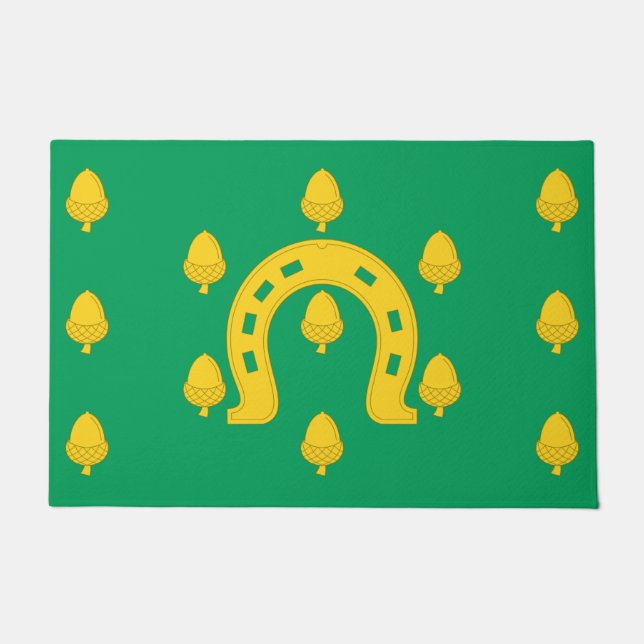 Flagge von Rutland (Landkreis des Vereinigten Köni Fußmatte (Vorderseite)