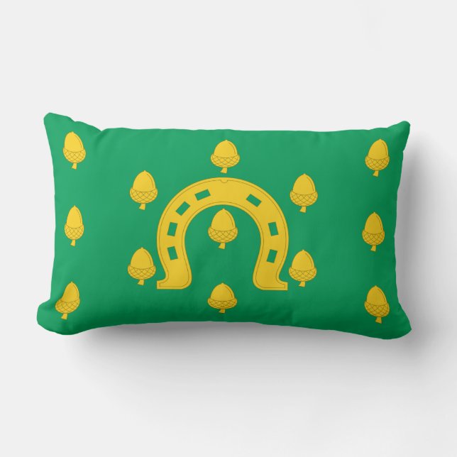 Flagge von Rutland (Landkreis des Vereinigten Köni Lendenkissen (Vorderseite)