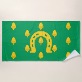 Flagge von Rutland (Landkreis des Vereinigten Köni Strandtuch