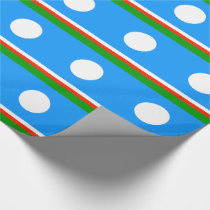 Flagge von Sacha Geschenkpapier