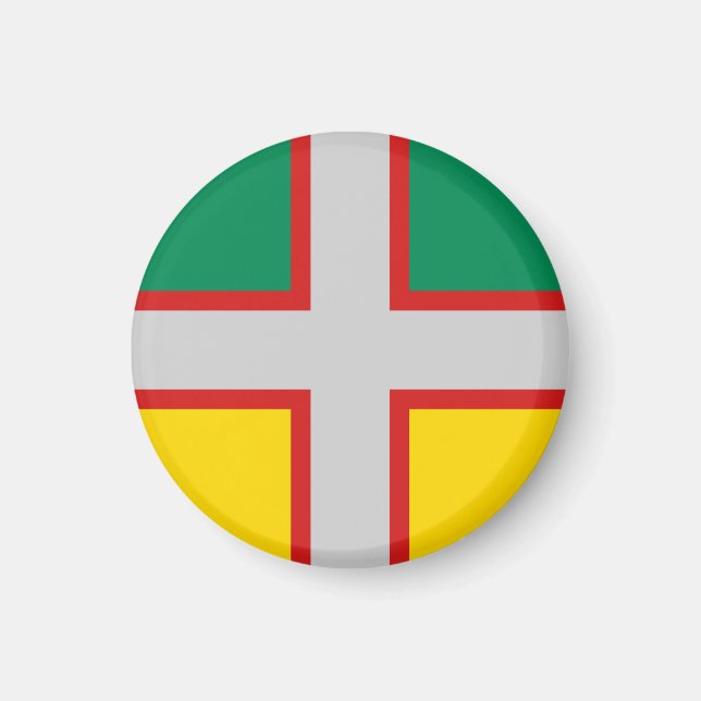 Flagge von Saguenay-Lac-Saint-Jean (QUÉBEC) Magnet (Vorne)