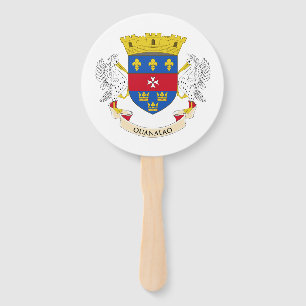 Flagge von Saint-Barthélemy Fächer