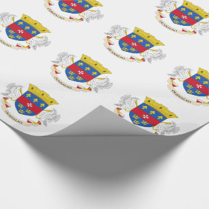 Flagge von Saint-Barthélemy Geschenkpapier