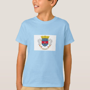 Flagge von Saint-Barthélemy T-Shirt