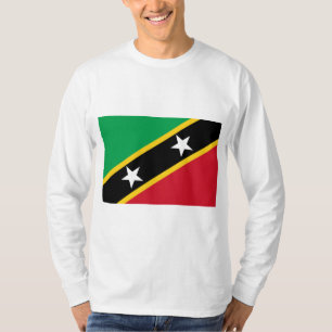 Flagge von Saint Kitts und Nevis (Karibik) T-Shirt