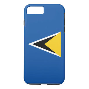 Flagge von Saint Lucia Case-Mate iPhone Hülle