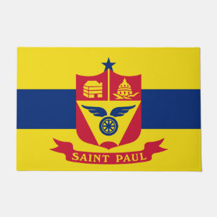 Flagge von Saint Paul (Minnesota) Fußmatte