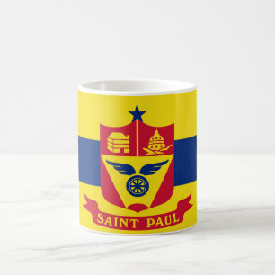 Flagge von Saint Paul (Minnesota) Kaffeetasse