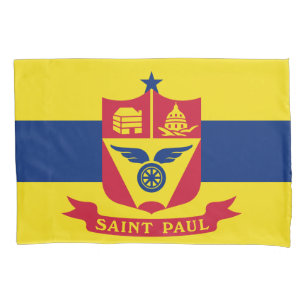 Flagge von Saint Paul (Minnesota) Kissenbezug