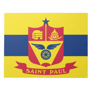 Flagge von Saint Paul (Minnesota) Notizblock