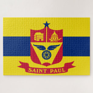 Flagge von Saint Paul (Minnesota) Puzzle