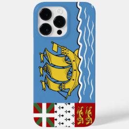 Flagge von Saint Pierre und Miquelon Case-Mate iPhone 14 Pro Max Hülle