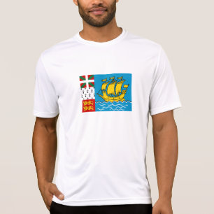 Flagge von Saint-Pierre und Miquelon T-Shirt
