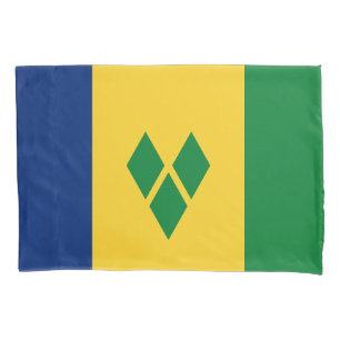 Flagge von Saint Vincent Kissenbezug