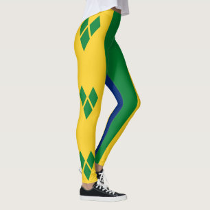 Flagge von Saint Vincent Leggings