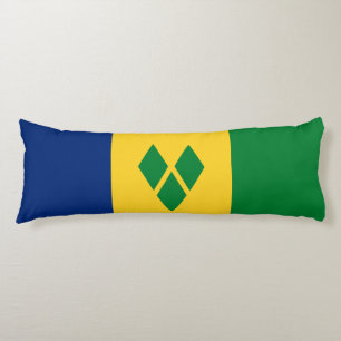 Flagge von Saint Vincent Seitenschläferkissen