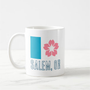 Flagge von Salem, Oregon Kaffeetasse