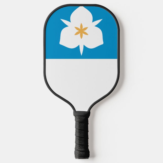 Flagge von Salt Lake City, Utah Pickleball Schläger (Vorderseite)