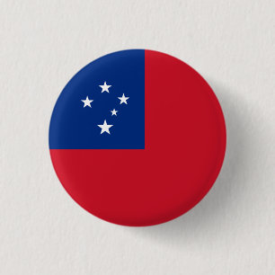 Flagge von Samoa, Flagge von Samoa Button