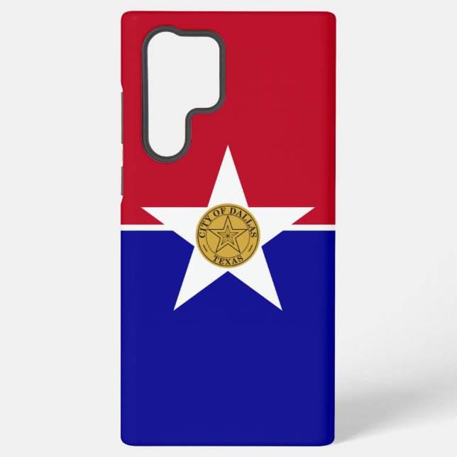 Flagge von Samsung Galaxy S22 Ultra Case Dallas Hülle (Rückseite)
