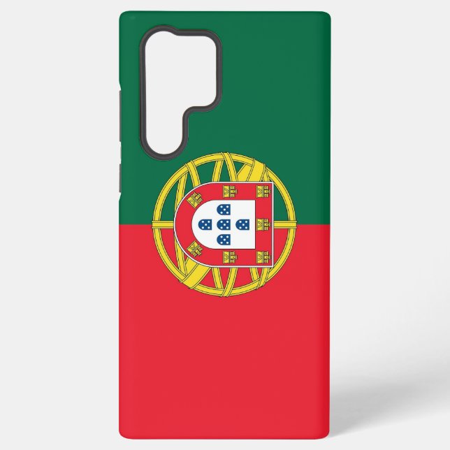 Flagge von Samsung Galaxy S22 Ultra Case Portugal Samsung Galaxy Hülle (Rückseite)