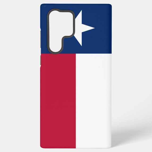 Flagge von Samsung Galaxy S22 Ultra Case Texas Hülle (Rückseite)