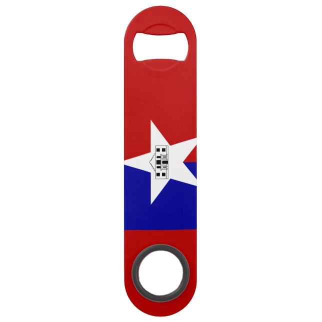 Flagge von San Antonio, Texas Bar Key (Vorderseite)