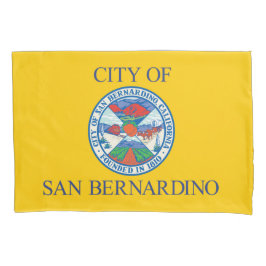 Flagge von San Bernardino (Kalifornien) Kissenbezug