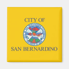 Flagge von San Bernardino (Kalifornien) Magnet