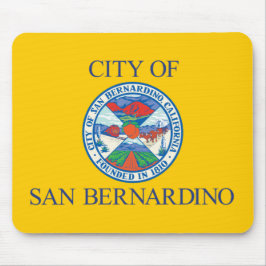Flagge von San Bernardino (Kalifornien) Mousepad