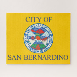 Flagge von San Bernardino (Kalifornien) Puzzle