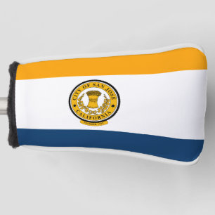 Flagge von San Jose, Kalifornien Golf Headcover