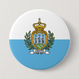 Flagge von San Marino Button
