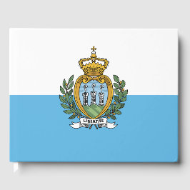 Flagge von San Marino Gästebuch