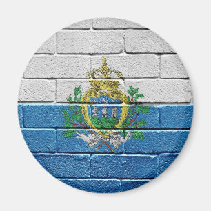Flagge von San Marino Magnet